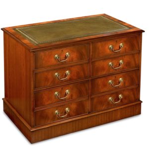 Bespoke Double File Cabinet Mahogany
