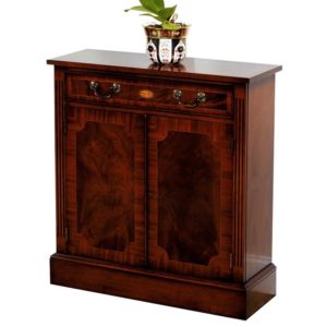 Bespoke Small Hall Cupboard Mahogany