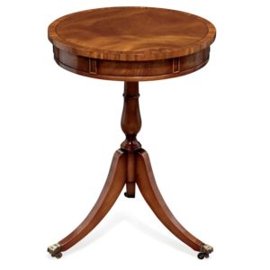 Bespoke Drum Table Mahogany