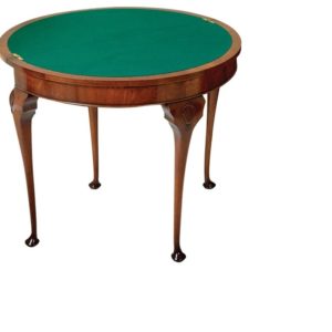 Bespoke Queen Anne Card Table