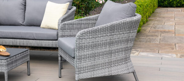 Santorini 2 Seater Sofa Set - Image 4