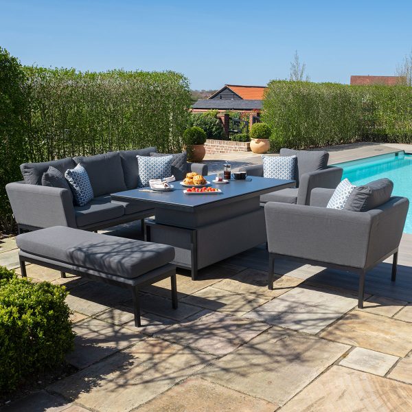 Pulse 3 Seater Sofa Set with Rising Table - Image 6