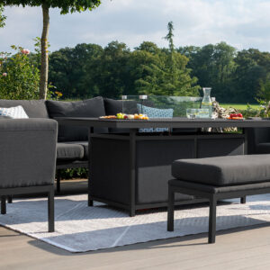 Pulse 3 Seater Sofa Set with Fire Pit Table